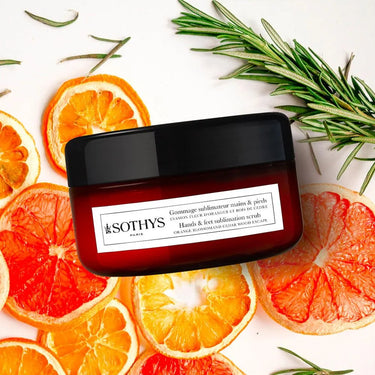 Handen & voeten scrub | orange blossom and cedar wood escape (75 ml) - Skin / Scent